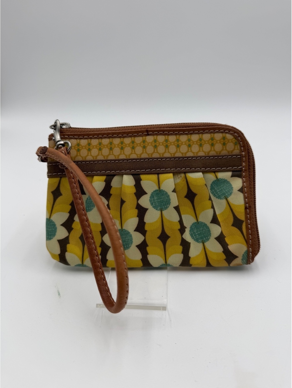 Vintage Fossil Wristlet